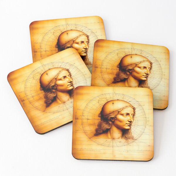 Item preview, Drawing Portrait Inspired By Leonardo da Vinci designed and sold by LanaGustavsson.