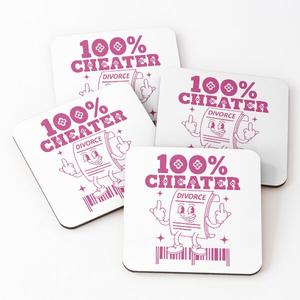 Item preview, Divorce Humor Finally Divorced 100 Percent Cheater designed and sold by LuminOrb.