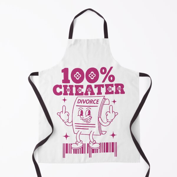 Item preview, Divorce Humor Finally Divorced 100 Percent Cheater designed and sold by LuminOrb.
