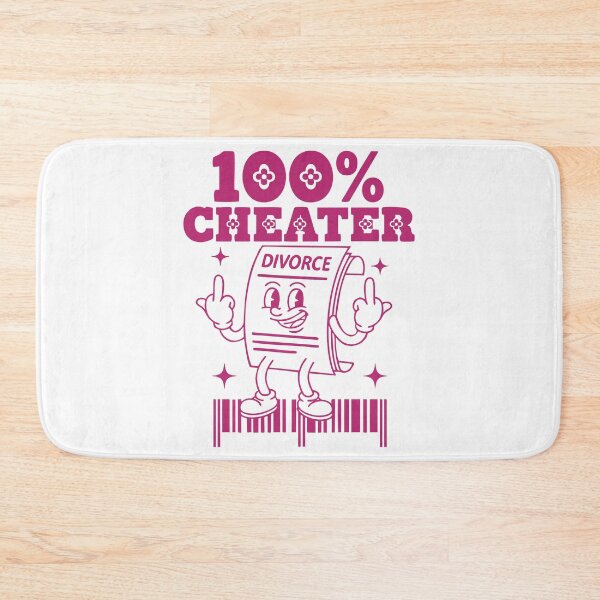 Item preview, Divorce Humor Finally Divorced 100 Percent Cheater designed and sold by LuminOrb.