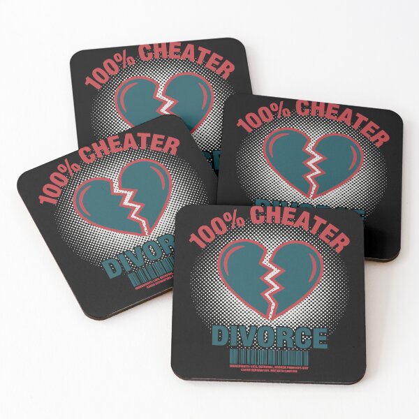 Item preview, Divorce Humor 100 Percent Cheater Newly Divorced designed and sold by LuminOrb.