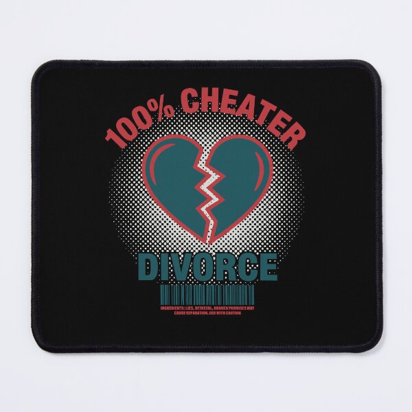 Item preview, Divorce Humor 100 Percent Cheater Newly Divorced designed and sold by LuminOrb.