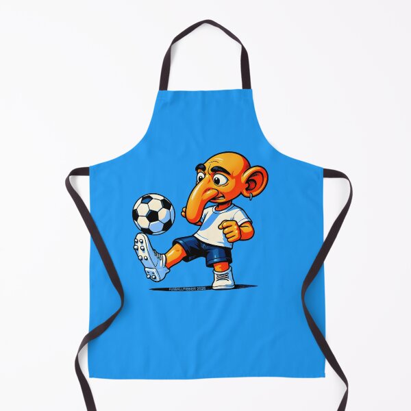 Item preview, Mascot Willy plays football (Football Willy) Long Nose designed and sold by Kimenta Fashion.