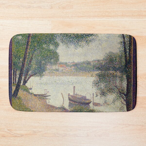 Item preview, Gray Weather Grande Jatte by Georges Seurat: Neo Impressionist Pointillist Poster designed and sold by artofuniverse.