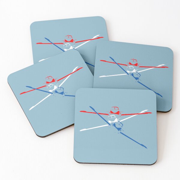 Item preview, Jet Provost classic British jet trainer aircraft red-white-blue rolling designed and sold by soitwouldseem.
