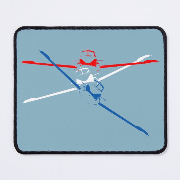 Item preview, Jet Provost classic British jet trainer aircraft red-white-blue rolling designed and sold by soitwouldseem.