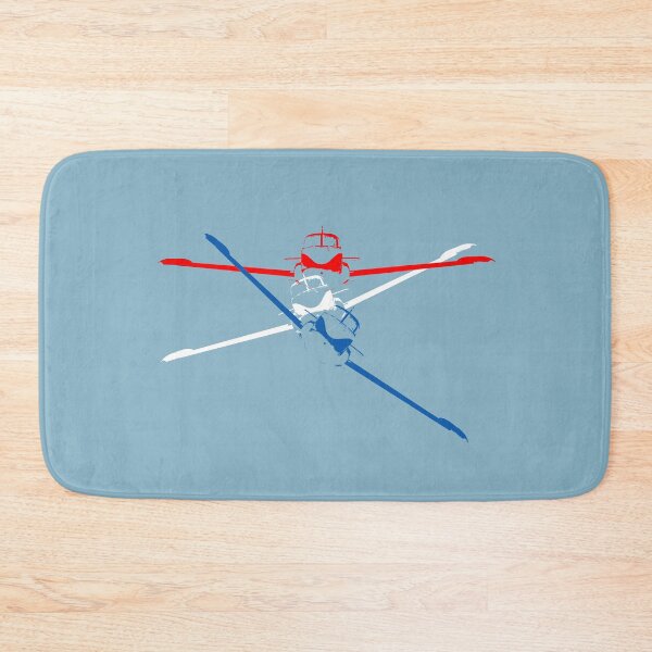 Item preview, Jet Provost classic British jet trainer aircraft red-white-blue rolling designed and sold by soitwouldseem.