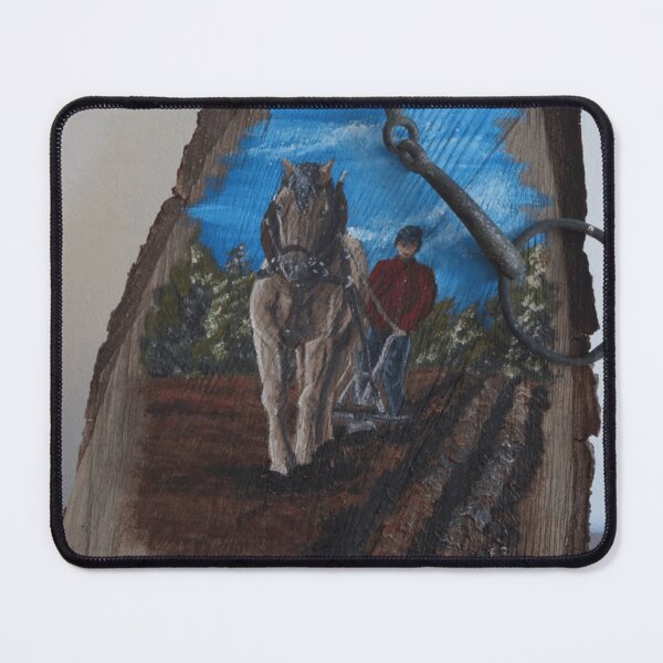 Item preview, Farmer Plowing Field  designed and sold by RubyHawthorne.