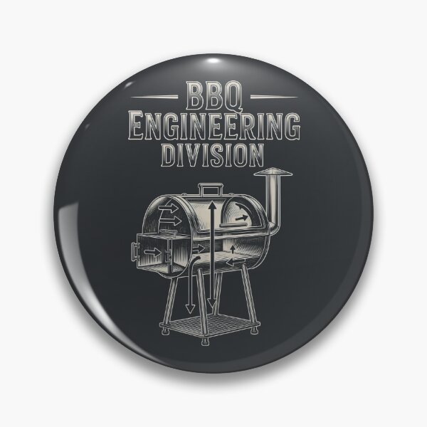 Item preview, BBQ Engineering Division Smoker Technical Diagram designed and sold by SplashTastic.