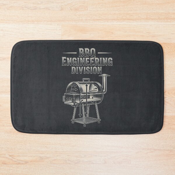 Item preview, BBQ Engineering Division Smoker Technical Diagram designed and sold by SplashTastic.