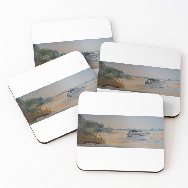 Item preview, Tranquil Boating Scene  designed and sold by RubyHawthorne.