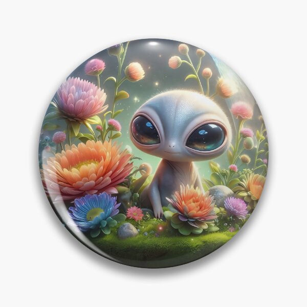 Item preview, Cute Alien Egg Terrarium designed and sold by AI-Only Creations.