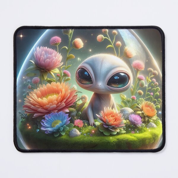 Item preview, Cute Alien Egg Terrarium designed and sold by AI-Only Creations.