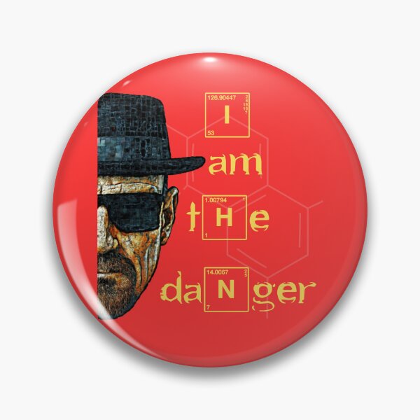 Item preview, I Am The Danger Breaking Bad Heisenberg Walter White Fan Art designed and sold by DimensionShift.