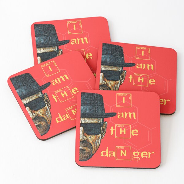 Item preview, I Am The Danger Breaking Bad Heisenberg Walter White Fan Art designed and sold by DimensionShift.