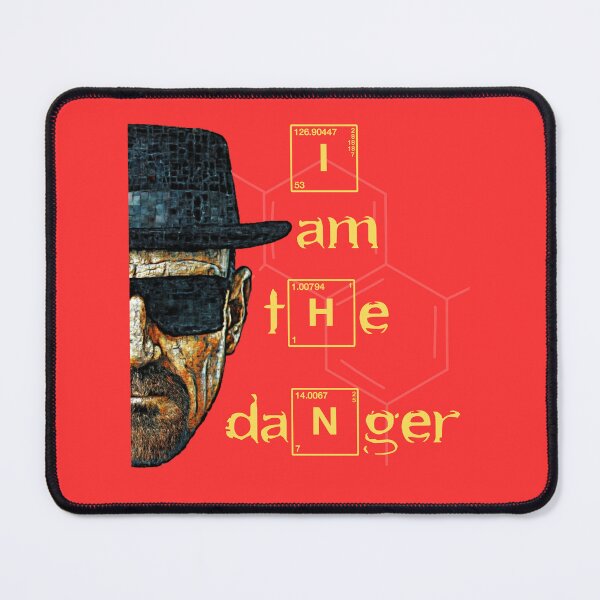 Item preview, I Am The Danger Breaking Bad Heisenberg Walter White Fan Art designed and sold by DimensionShift.