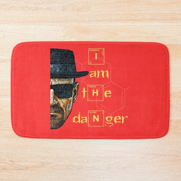 Item preview, I Am The Danger Breaking Bad Heisenberg Walter White Fan Art designed and sold by DimensionShift.