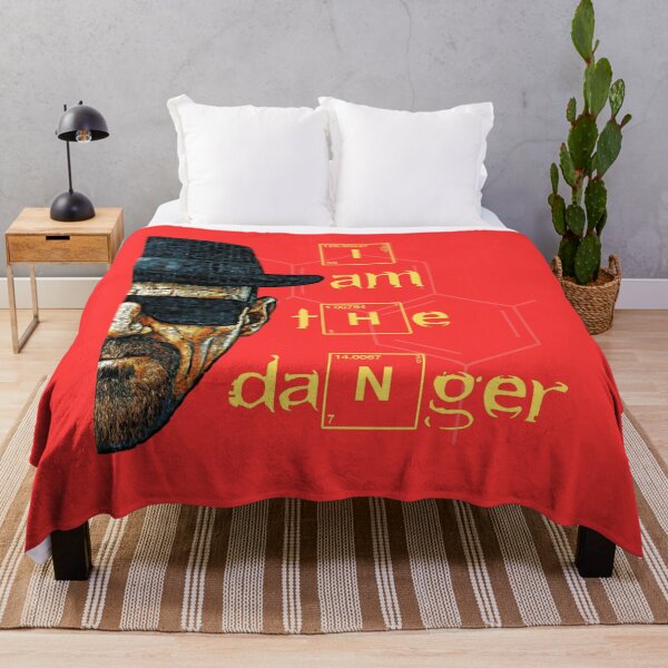 Item preview, I Am The Danger Breaking Bad Heisenberg Walter White Fan Art designed and sold by DimensionShift.