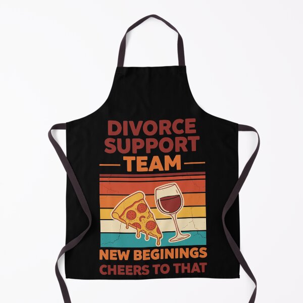 Item preview, Divorce Support Team New Beginings Cheers To That designed and sold by LuminOrb.