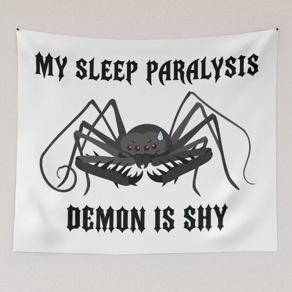 Item preview, My Sleep Paralysis Demon Is Shy Amblypygi Arachnid designed and sold by Petzzz.
