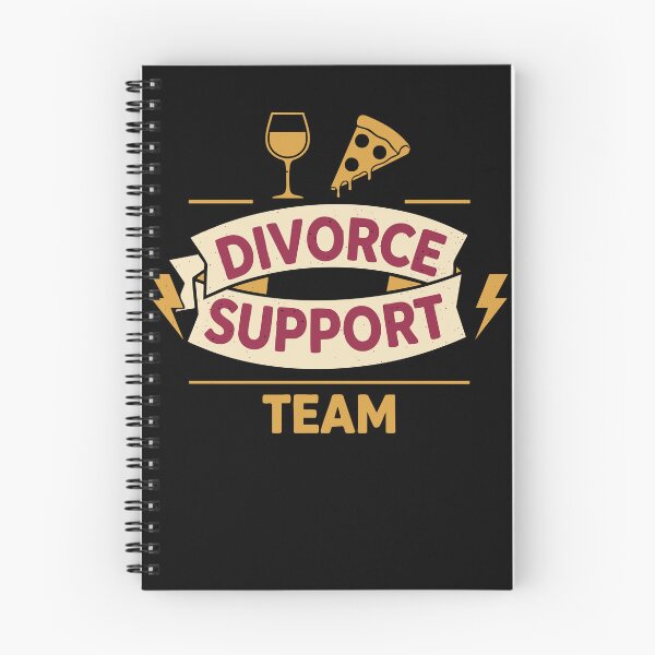 Item preview, Divorce Support Team Finally Divorced Humor designed and sold by LuminOrb.