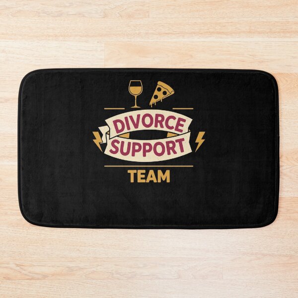 Item preview, Divorce Support Team Finally Divorced Humor designed and sold by LuminOrb.