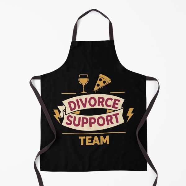 Item preview, Divorce Support Team Finally Divorced Humor designed and sold by LuminOrb.