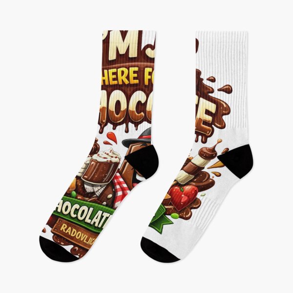Item preview, I’m Just Here for the Chocolate – Funny Chocolate Festival Lover Design | Radovljica Chocolate Festival Shirt designed and sold by Sushikidsntoddlers.