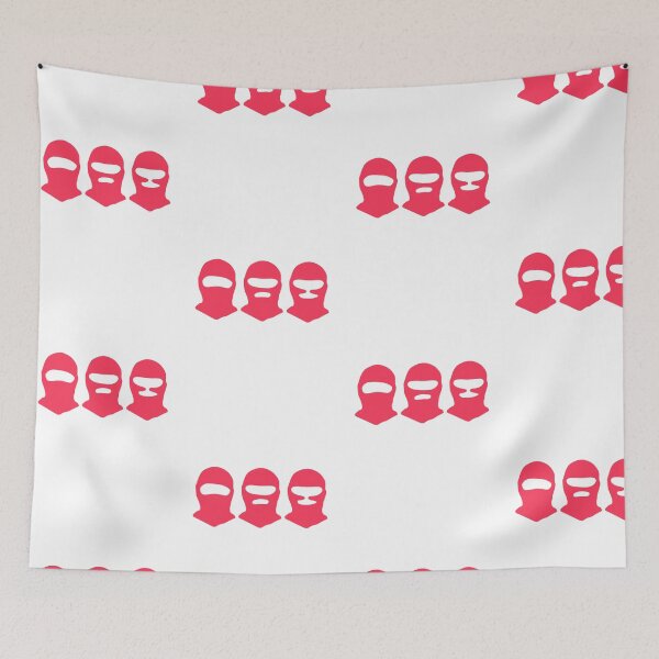Item preview,  BTS Hooligan - Red Balaclava Trio Minimalist Art designed and sold by moamaxshop.