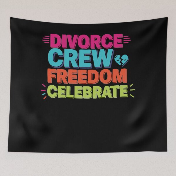 Item preview, Divorce Crew Freedom Celebrate Newly Divorced designed and sold by LuminOrb.