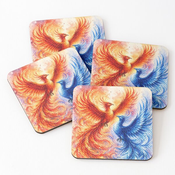 Item preview, Phoenix Fire and Ice Birthday designed and sold by inspired-works.