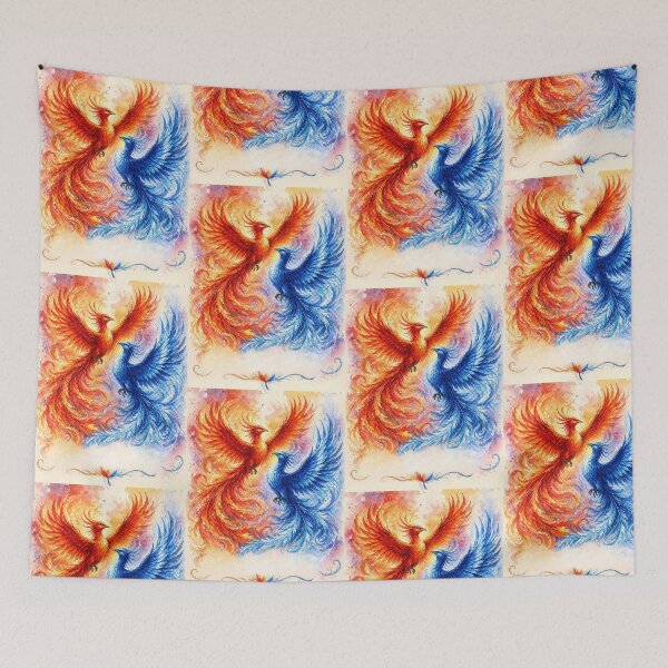 Item preview, Phoenix Fire and Ice Birthday designed and sold by inspired-works.