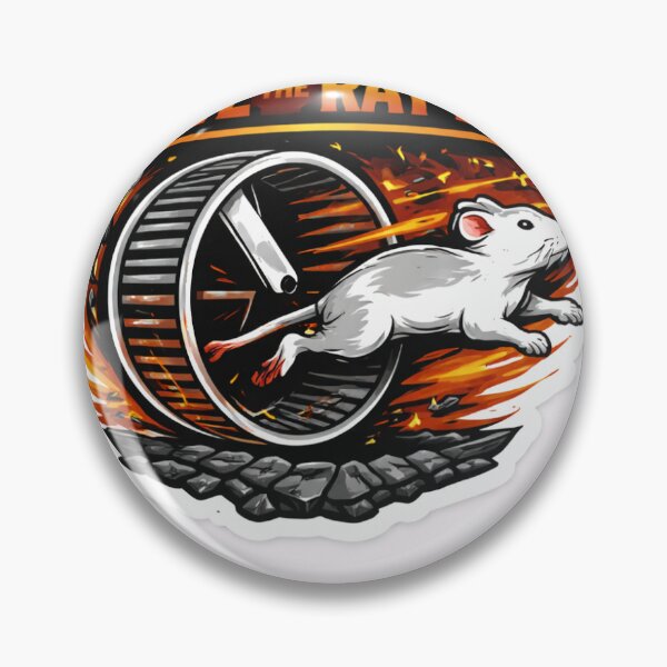Item preview, Leave the rat race unleashed designed and sold by Wander Pop Studio.