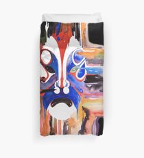 The Mask- Black Duvet Cover