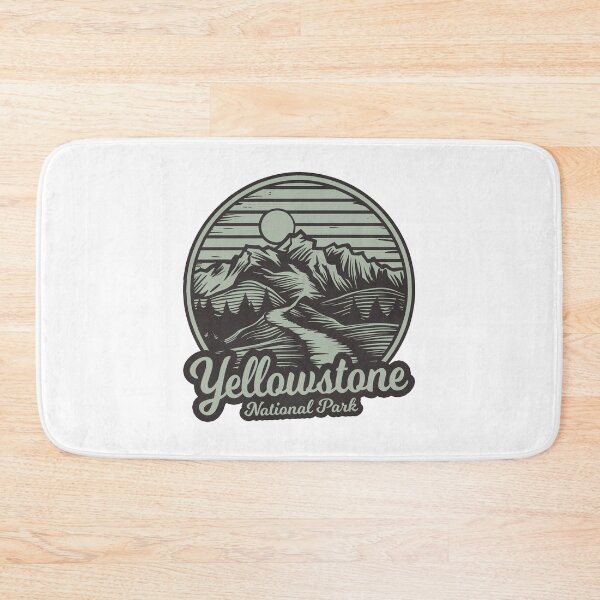 Item preview, Yellowstone National Park Mountain Trail designed and sold by Esskay Designs.