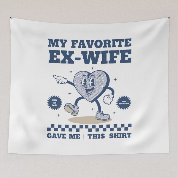 Item preview, Divorce My Favorite Ex Wife Gave Me This Shirt designed and sold by LuminOrb.
