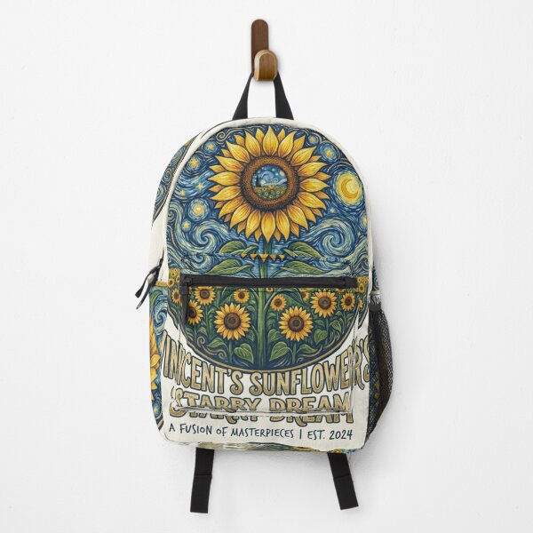 Item preview, Vincent's Sunflower Starry Dream Van Gogh Art designed and sold by Crafty Indrani.