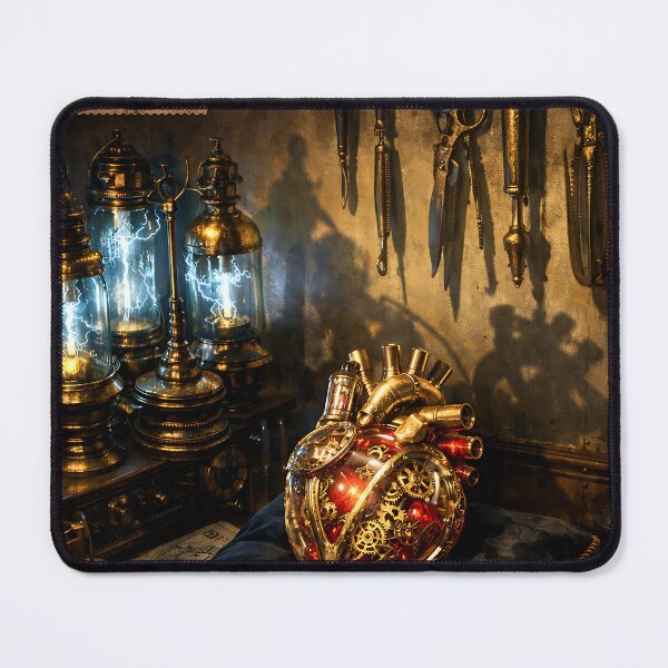 Item preview, The Physician’s Clockwork Study - Victorian Steampunk designed and sold by bapupa.