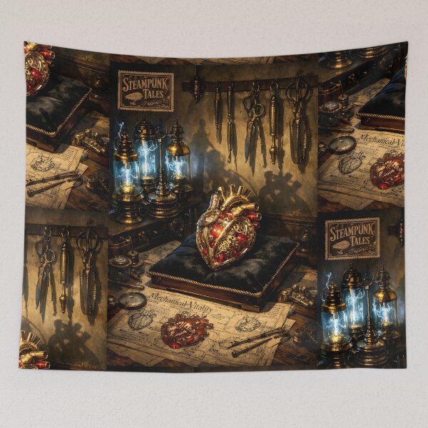 Item preview, The Physician’s Clockwork Study - Victorian Steampunk designed and sold by bapupa.