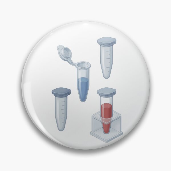Item preview, Eppendorf Tubes – Microtube Lab Design designed and sold by sociallyawkw.