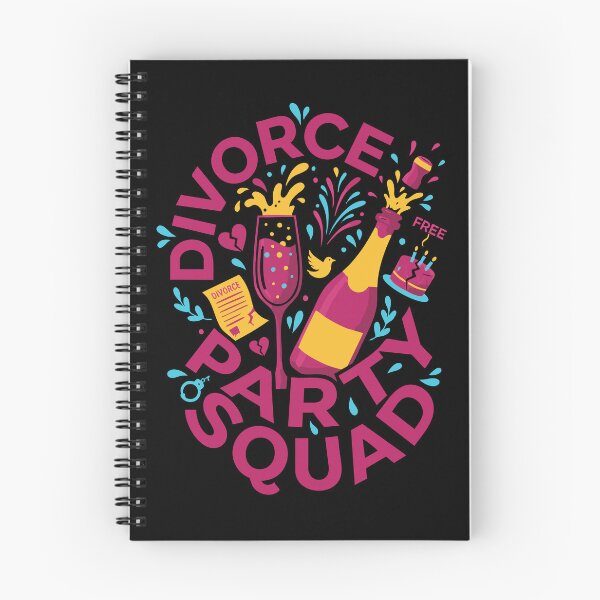 Item preview, Divorce Party Squad Finally Divorced Humor designed and sold by LuminOrb.