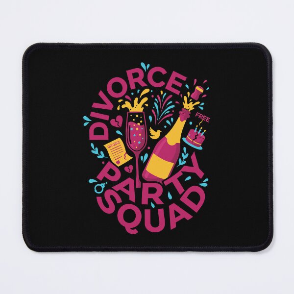 Item preview, Divorce Party Squad Finally Divorced Humor designed and sold by LuminOrb.