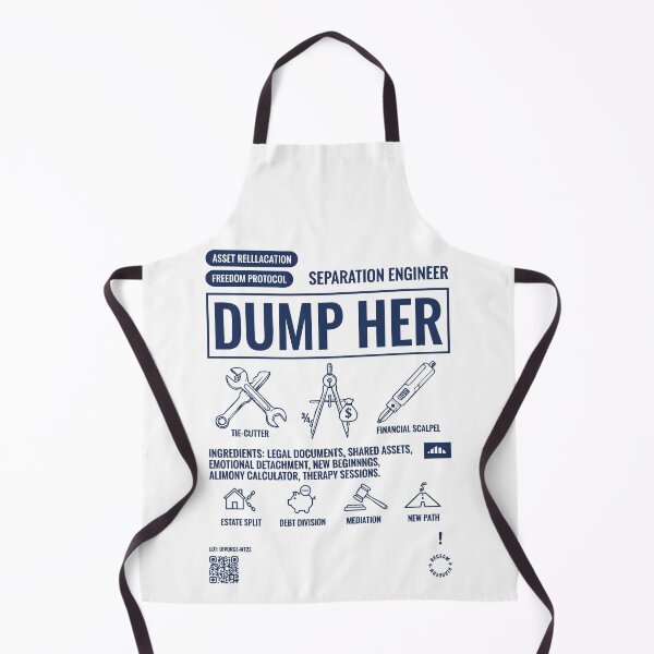Item preview, Divorce Humor Dump Her Newly Divorced Ex Wife designed and sold by LuminOrb.