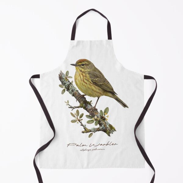 Item preview, Palm Warbler on Flowery Branch designed and sold by Takeda-art.