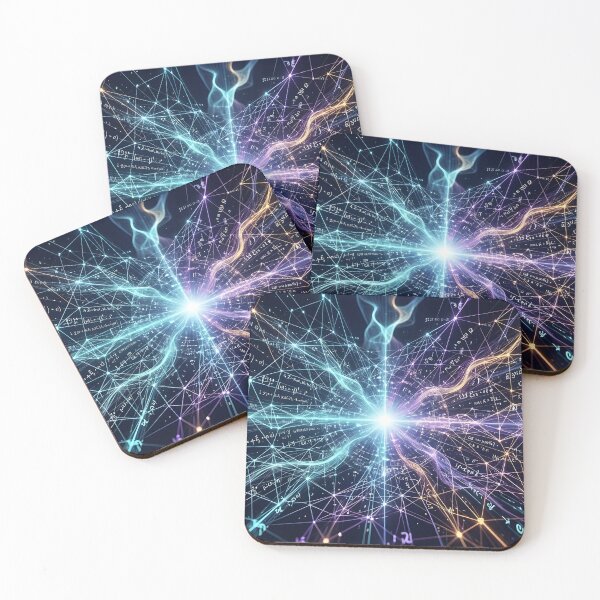 Item preview, Quantum Paths: Neural Network Infinity designed and sold by Sybille-Yates.