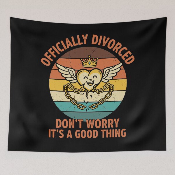 Item preview, Divorce Officially Divorced Dont Worry Its A Good designed and sold by LuminOrb.