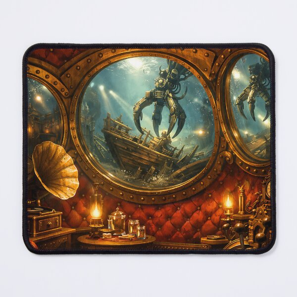 Item preview, The Velvet-Lined Diving Bell - Victorian Steampunk designed and sold by bapupa.