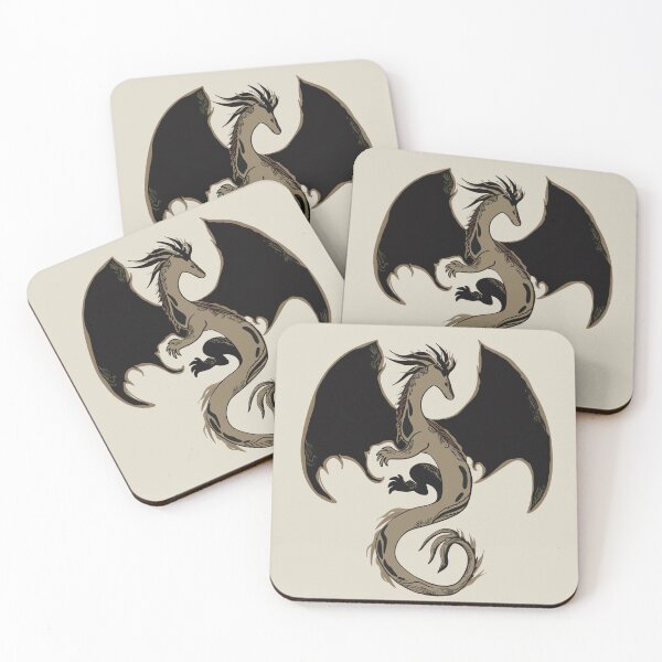 Item preview, Dark Moon Dragon - Fantasy, Bookish designed and sold by Sophie Elaina Designs.