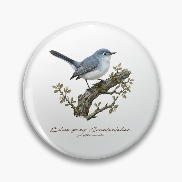 Item preview, Blue-gray Gnatcatcher on Flowery Branch designed and sold by Takeda-art.