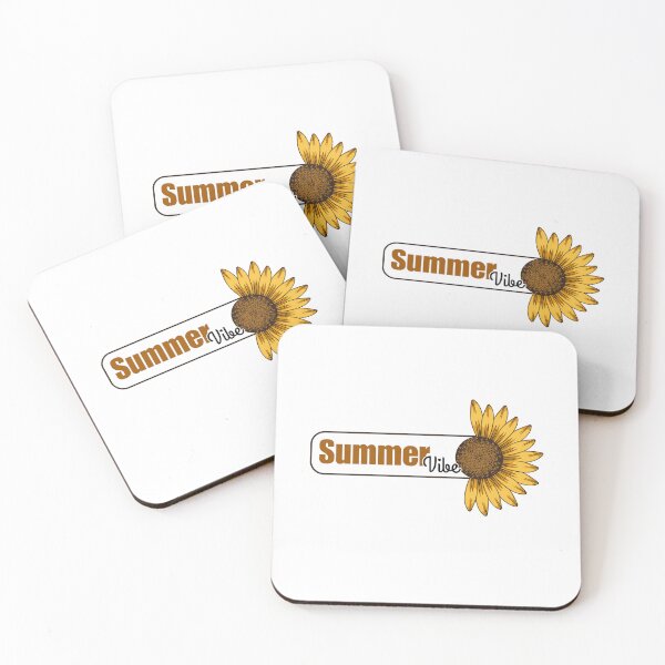 Item preview, Summer Vibe Sunflower Aesthetic Minimal Floral Design Cute Summer Typography designed and sold by TheNexoraLab.